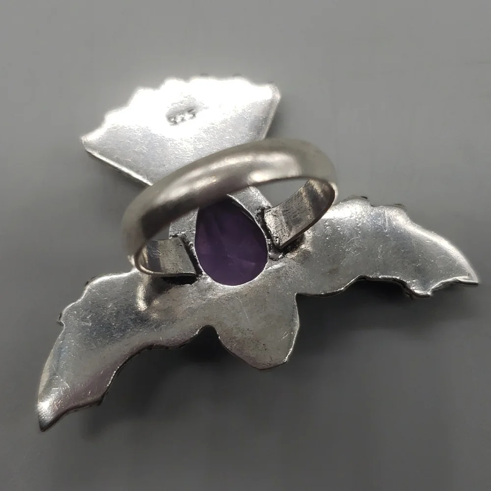 Amethyst Thunderbird Ring - Picture 2 of 7